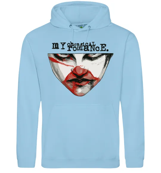 Жіноча толстовка (худі) My Chemical Romance I`m not ok Блакитний фото