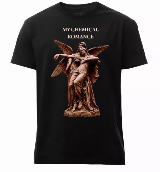 Чоловіча преміум футболка My Chemical Romance Angels Чорний фото