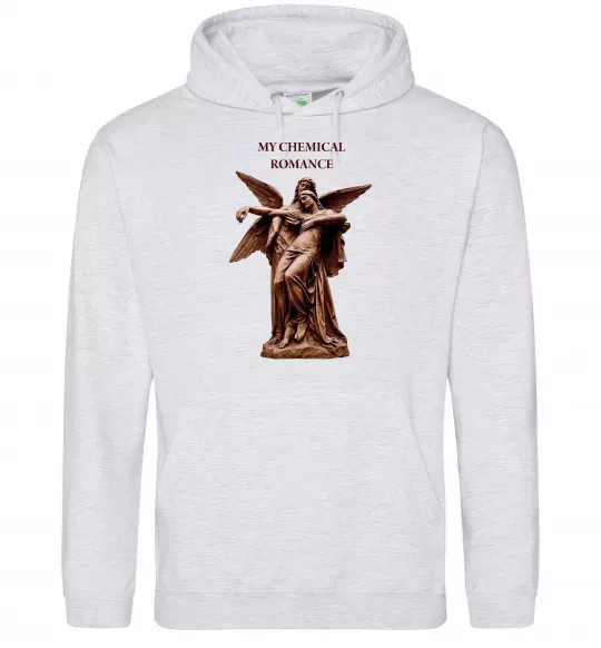 Мужская толстовка (худи) My Chemical Romance Angels Серый меланж фото