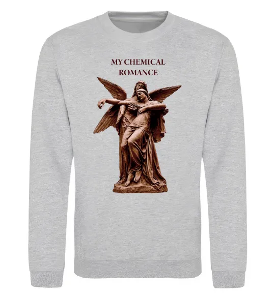 Свитшот My Chemical Romance Angels Серый меланж фото