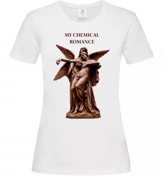Жіноча футболка My Chemical Romance Angels Білий фото
