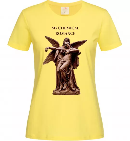 Жіноча футболка My Chemical Romance Angels Лимонний фото