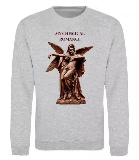 Світшот My Chemical Romance Angels Сірий меланж фото