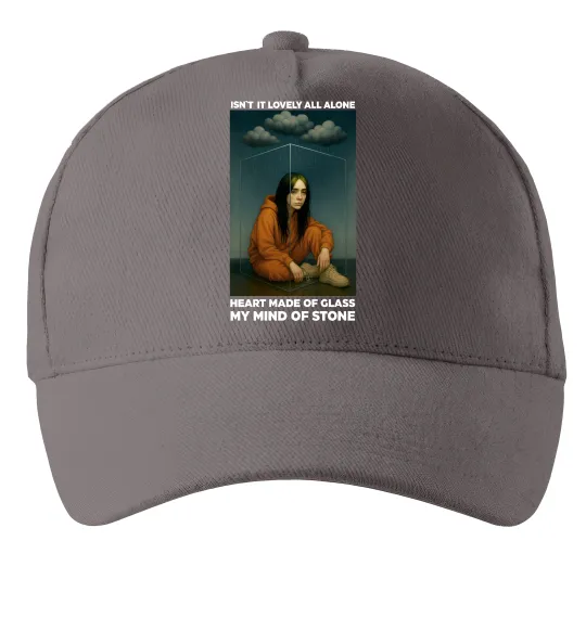 Кепка Isn`t it lovely all alone Серый фото