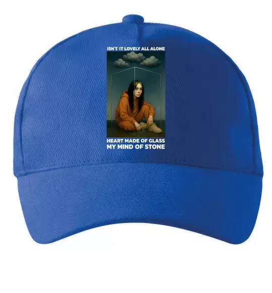 Кепка Isn`t it lovely all alone Яскраво-синій фото