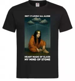 Мужская футболка Isn`t it lovely all alone Черный фото