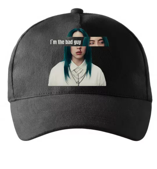 Кепка I`m the bad guy Черный фото