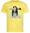 Мужская футболка I`m the bad guy Лимонный фото