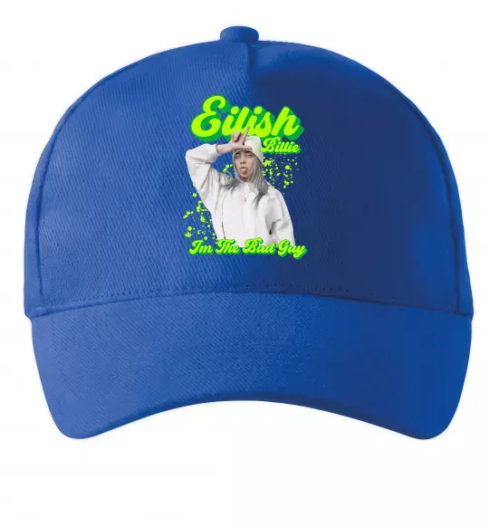 Кепка Eilish Billie Ярко-синий фото