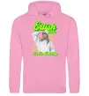 Мужская толстовка (худи) Eilish Billie Розовый фото