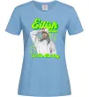Женская футболка Eilish Billie Голубой фото
