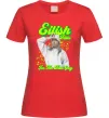 Женская футболка Eilish Billie Красный фото