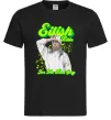 Мужская футболка Eilish Billie Черный фото