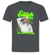 Мужская футболка Eilish Billie Графит фото