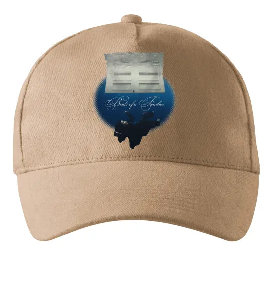 Кепка Birds of a feather Пісочний фото