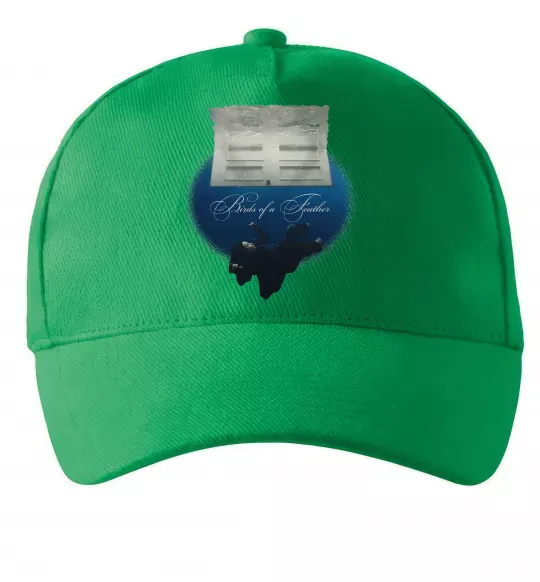 Кепка Birds of a feather Зеленый фото