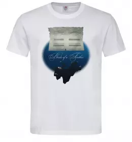 Мужская футболка Birds of a feather Белый фото