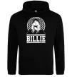 Мужская толстовка (худи) Billie чорно-білий Черный фото