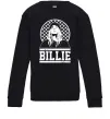 Детский Свитшот Billie чорно-білий Черный фото