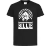 Детская футболка Billie чорно-білий Черный фото