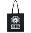 Эко-сумка Billie чорно-білий Черный фото