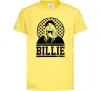 Детская футболка Billie чорно-білий Лимонный фото