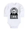 Детский боди Billie чорно-білий Белый фото