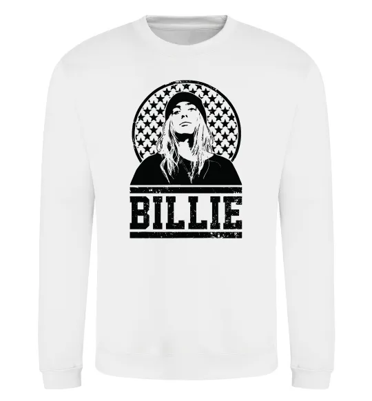 Свитшот Billie чорно-білий Белый фото
