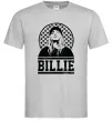 Мужская футболка Billie чорно-білий Серый фото
