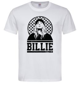 Мужская футболка Billie чорно-білий