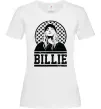 Женская футболка Billie чорно-білий Белый фото