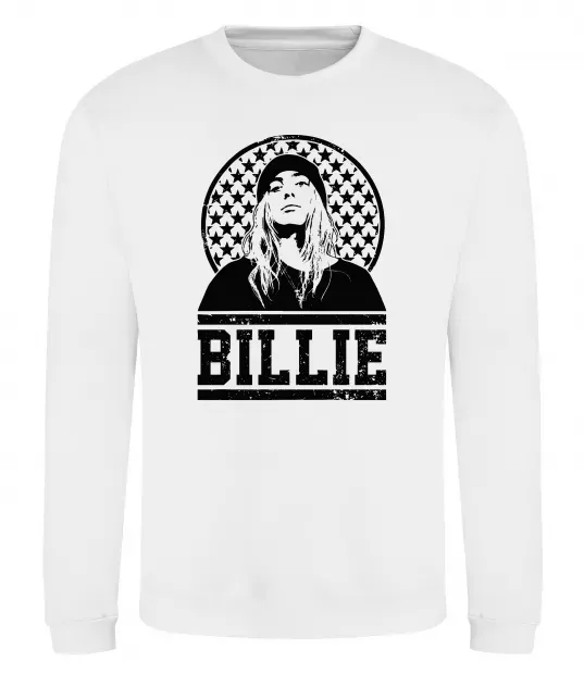 Свитшот Billie чорно-білий Белый фото