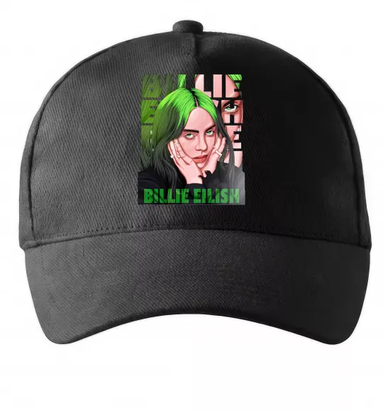 Кепка Green Billie Eilish Черный фото