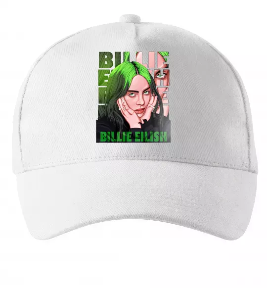 Кепка Green Billie Eilish Белый фото