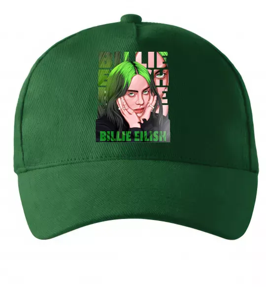 Кепка Green Billie Eilish Темно-зеленый фото
