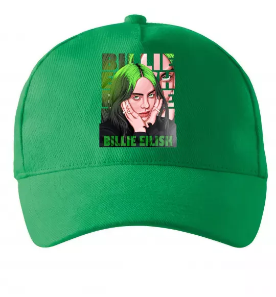 Кепка Green Billie Eilish Зеленый фото