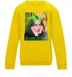 Дитячий світшот Green Billie Eilish Сонячно жовтий фото