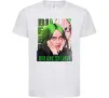 Дитяча футболка Green Billie Eilish Білий фото