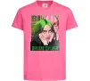Дитяча футболка Green Billie Eilish Яскраво-рожевий фото
