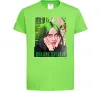 Дитяча футболка Green Billie Eilish Лаймовий фото