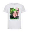 Детская футболка Green Billie Eilish Белый фото