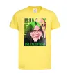 Детская футболка Green Billie Eilish Лимонный фото