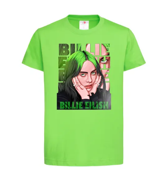 Детская футболка Green Billie Eilish Лаймовый фото