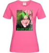 Женская футболка Green Billie Eilish Ярко-розовый фото
