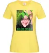 Женская футболка Green Billie Eilish Лимонный фото