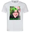 Мужская футболка Green Billie Eilish Белый фото