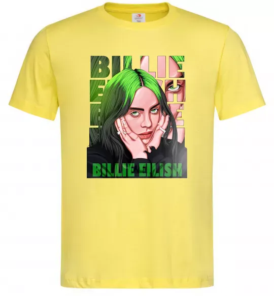 Мужская футболка Green Billie Eilish Лимонный фото