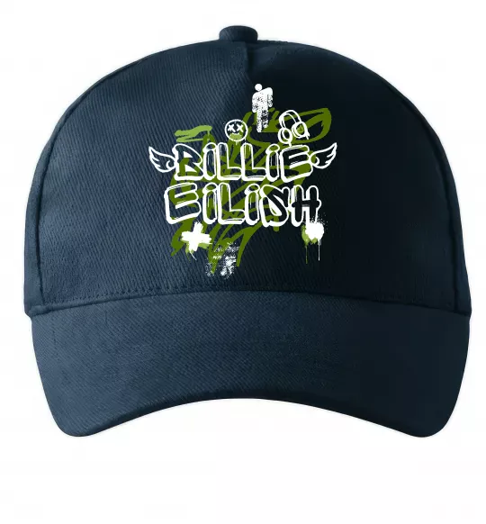 Кепка Billie Eilish Grafity Темно-синий фото