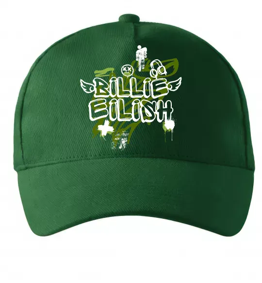 Кепка Billie Eilish Grafity Темно-зеленый фото