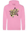 Мужская толстовка (худи) Billie Eilish Grafity Розовый фото